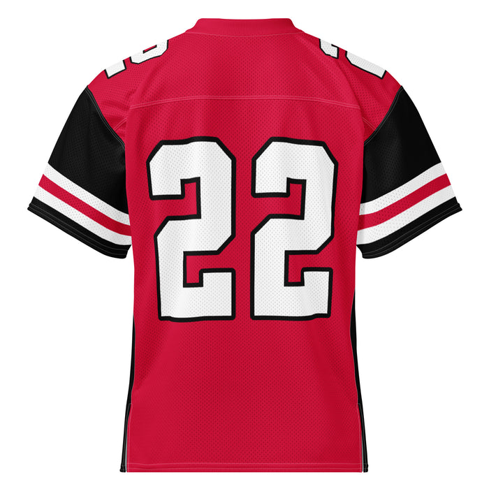 Back view of Porter High School Spartans Football Jersey 22