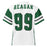 Back view of Reagan High School Rattlers Football Jersey 99