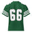 Back view of Reagan High School Rattlers Football Jersey 66