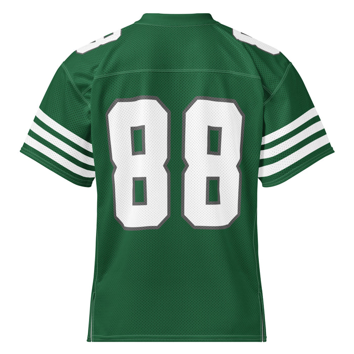 Back view of Reagan High School Rattlers Football Jersey 88