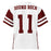 Back view of Round Rock High School Dragons Football Jersey 11