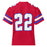 Back view of Sam Houston High School Texans Football Jersey 22