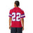 Back view of man wearing Sam Houston High School Texans Football Jersey 22