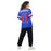 Back view of woman wearing Sam Houston High School Texans Football Jersey 11
