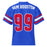 Back view of Sam Houston High School Texans Football Jersey 9a