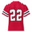 Back view of Tomball High School Cougars Football Jersey 22