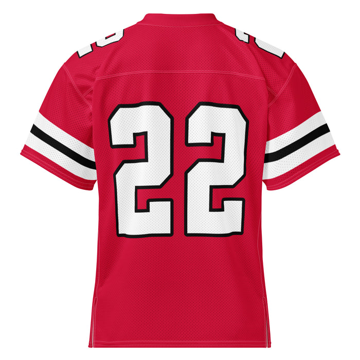 Back view of Tomball High School Cougars Football Jersey 22