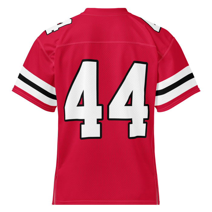 Back view of Tomball High School Cougars Football Jersey 44