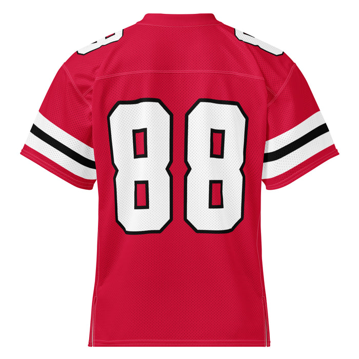 Back view of Tomball High School Cougars Football Jersey 88