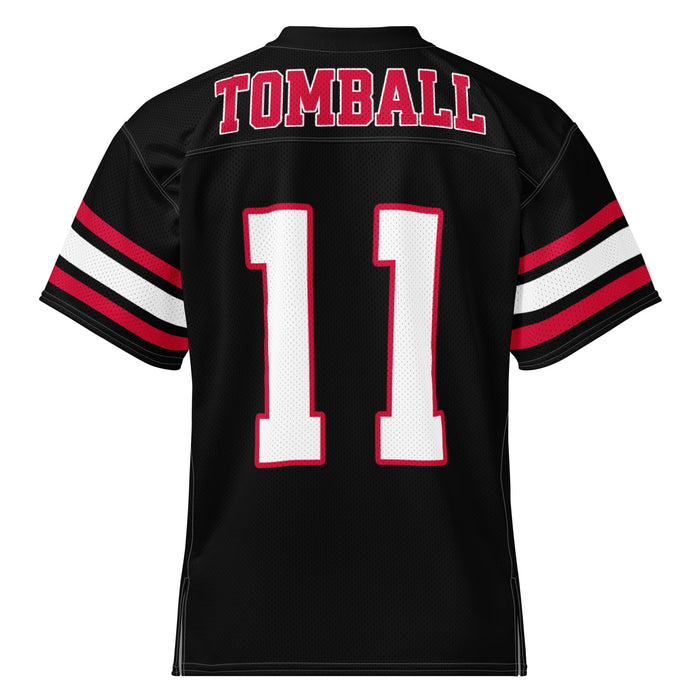 Back view of Tomball High School Cougars Football Jersey 11
