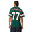 Back view of man wearing The Woodlands High School Highlanders Football Jersey 77