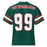 Back view of The Woodlands High School Highlanders Football Jersey 99
