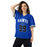 Woman wearing Hebron High School Hawks Football Jersey 99