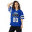 Woman wearing Hebron High School Hawks Football Jersey 00
