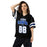Woman wearing Hebron High School Hawks Football Jersey 88
