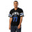 Man wearing Hebron High School Hawks Football Jersey 77