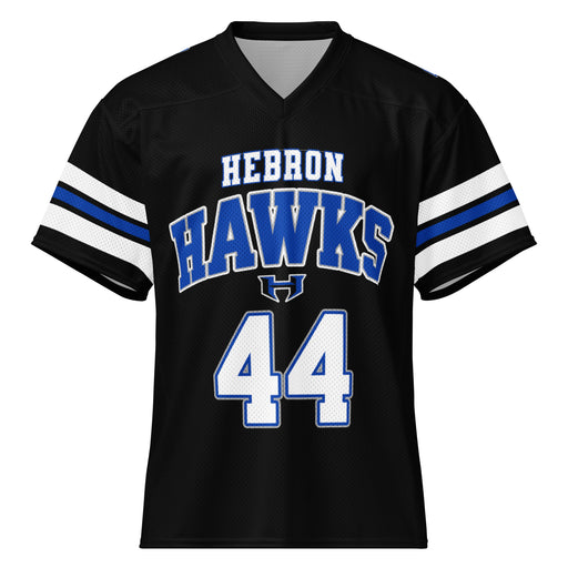 Hebron High School Hawks Football Jersey 44