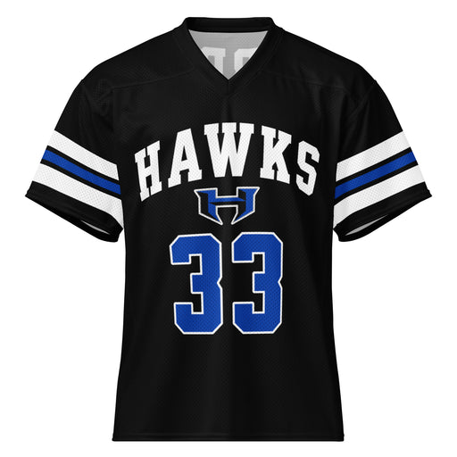 Hebron High School Hawks Football Jersey 33