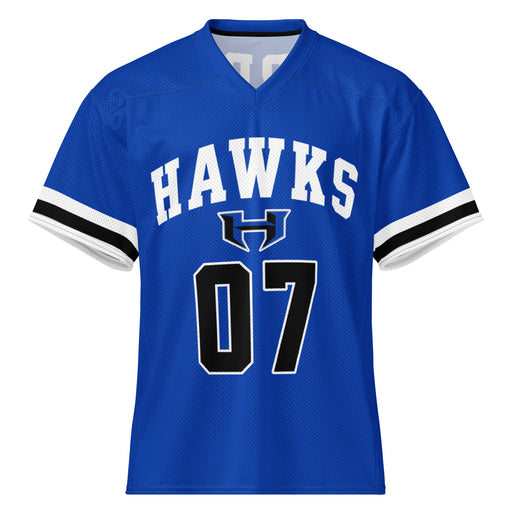 Hebron High School Hawks Football Jersey 07