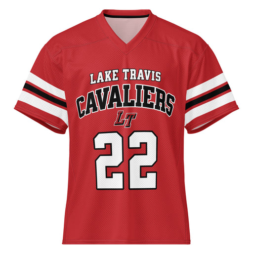 Lake Travis High School Cavaliers Football Jersey 22