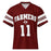 Lewisville High School Farmers Football Jersey 11