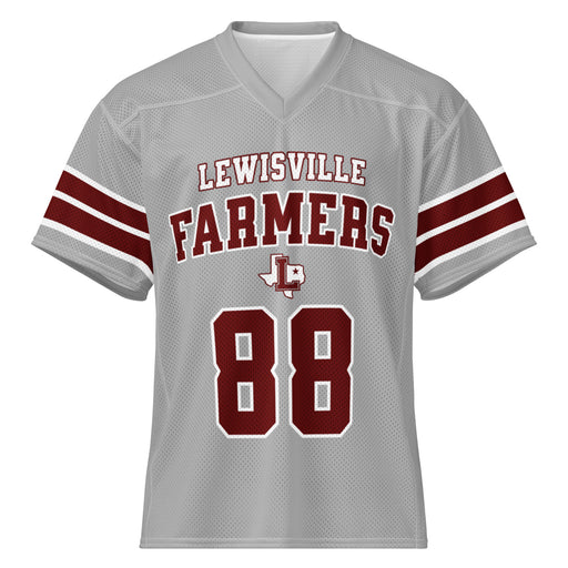 Lewisville High School Farmers Football Jersey 88
