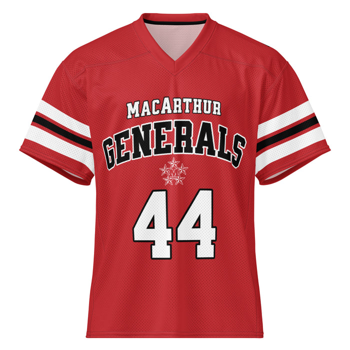 MacArthur High School Generals Football Jersey 44