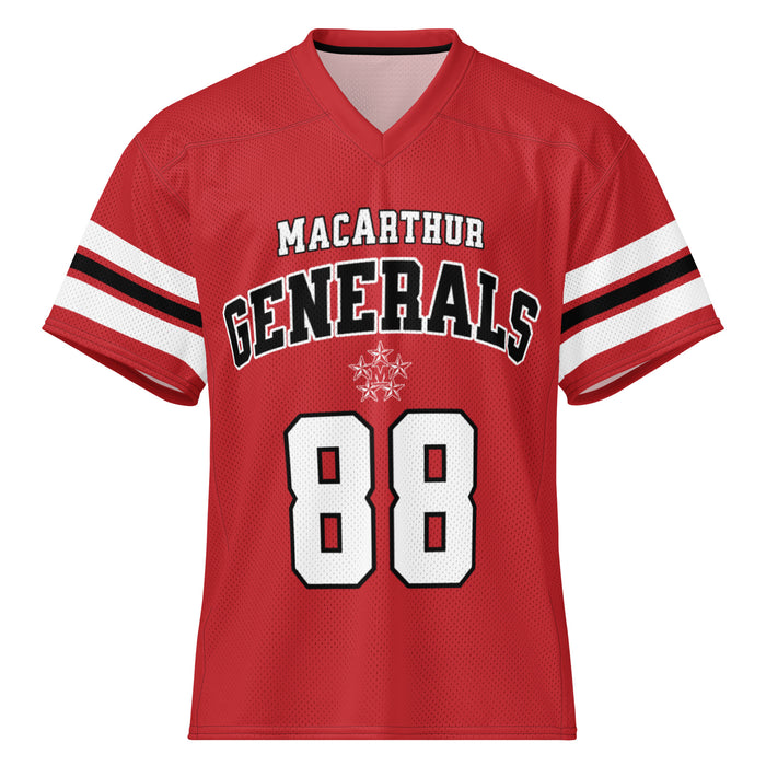 MacArthur High School Generals Football Jersey 88