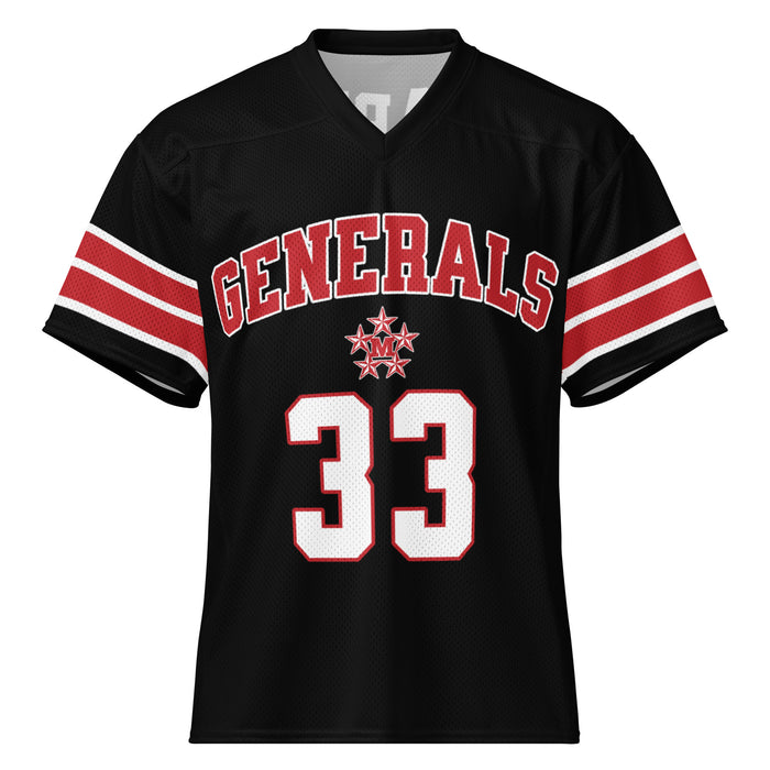 MacArthur High School Generals Football Jersey 33