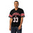 Man wearing MacArthur High School Generals Football Jersey 33