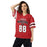 Woman wearing Martin High School Warriors Football Jersey 88