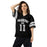 Woman wearing Martin High School Warriors Football Jersey 11