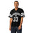 Man wearing Martin High School Warriors Football Jersey 33