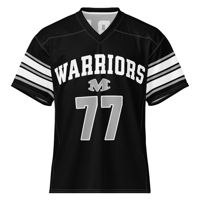 Martin High School Warriors Football Jersey 77