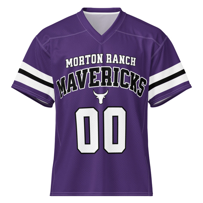 Morton Ranch High School Mavericks Football Jersey 00