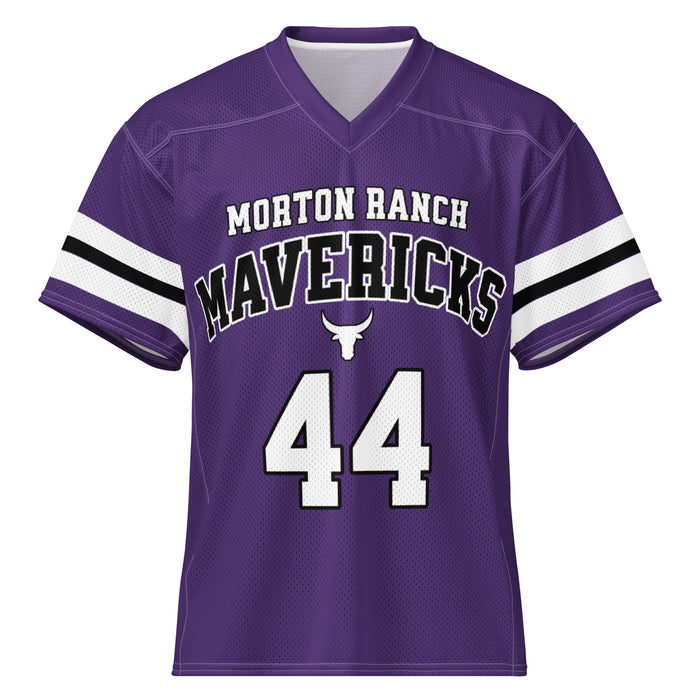 Morton Ranch High School Mavericks Football Jersey 44