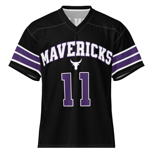 Morton Ranch High School Mavericks Football Jersey 11