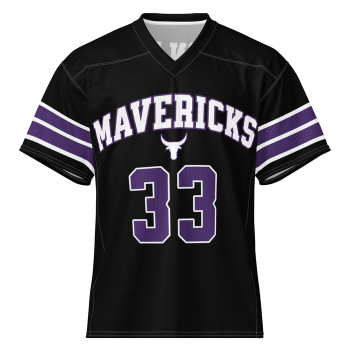 Morton Ranch High School Mavericks Football Jersey 33