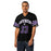 Man wearing Morton Ranch High School Mavericks Football Jersey 33