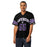 Man wearing Morton Ranch High School Mavericks Football Jersey 55