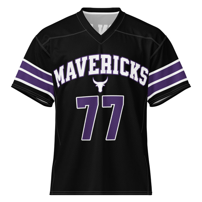 Morton Ranch High School Mavericks Football Jersey 77