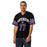 Man wearing Morton Ranch High School Mavericks Football Jersey 77
