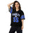 Woman wearing New Caney High School Eagles Football Jersey 55