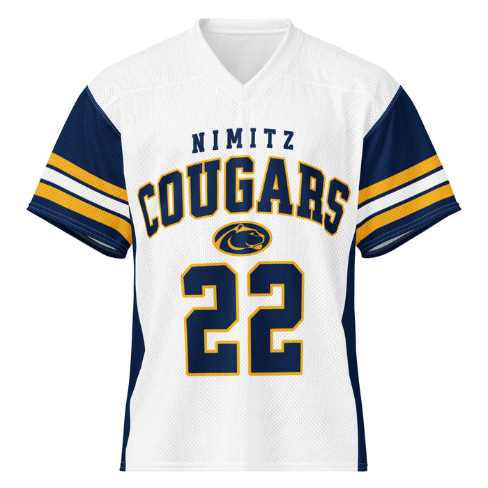 Nimitz High School Cougars Football Jersey 22