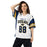 Woman wearing Nimitz High School Cougars Football Jersey 88