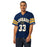 Man wearing Nimitz High School Cougars Football Jersey 33