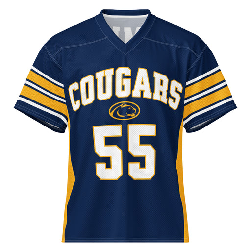 Nimitz High School Cougars Football Jersey 55