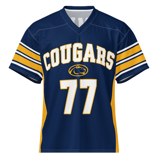 Nimitz High School Cougars Football Jersey 77