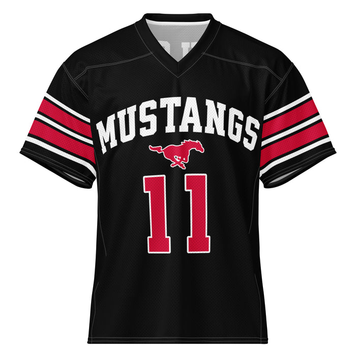 North Shore High School Mustangs Football Jersey 11