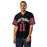 Man wearing North Shore High School Mustangs Football Jersey 11